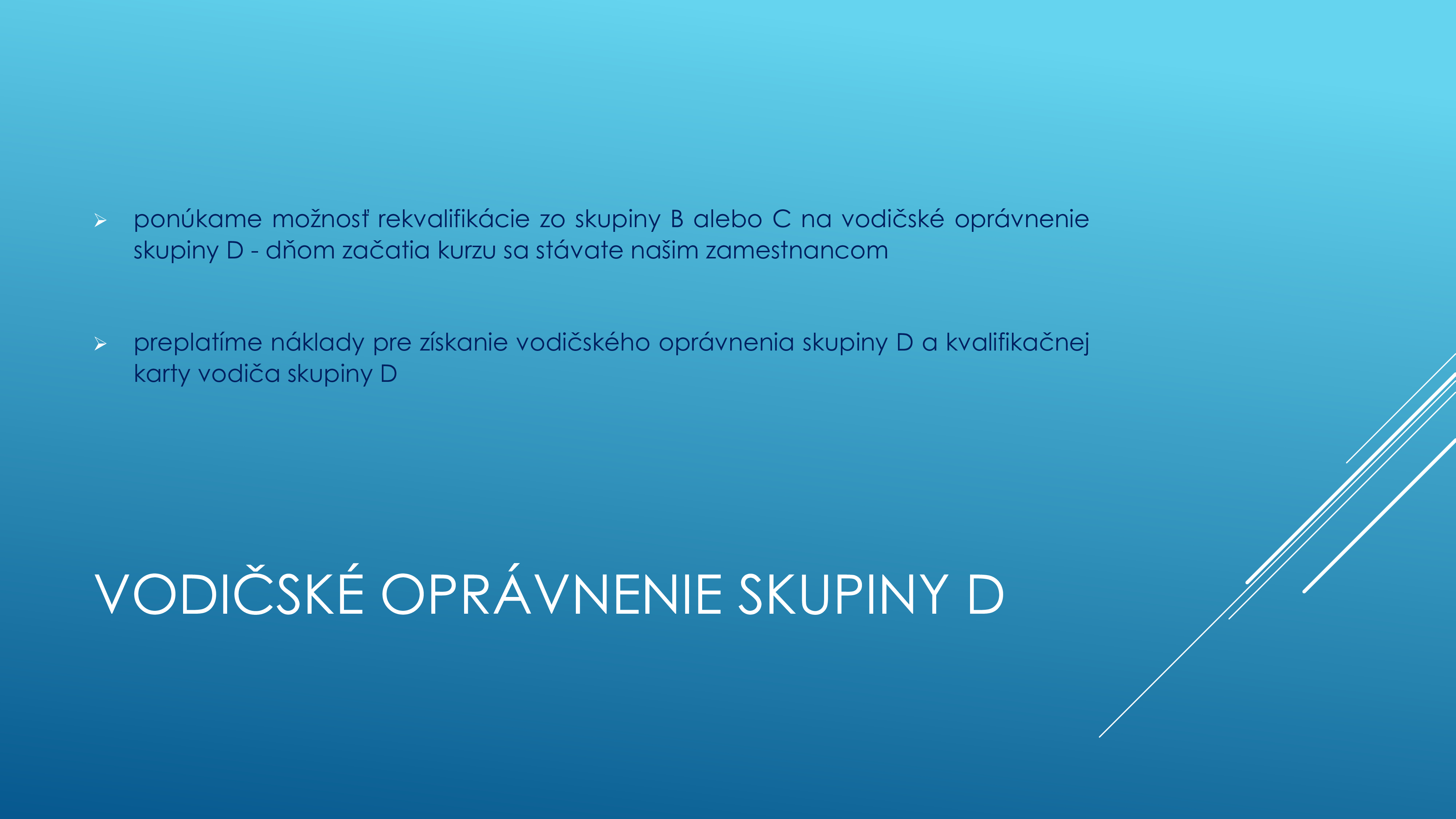 Ponuka práce vodič autobusu sadtn